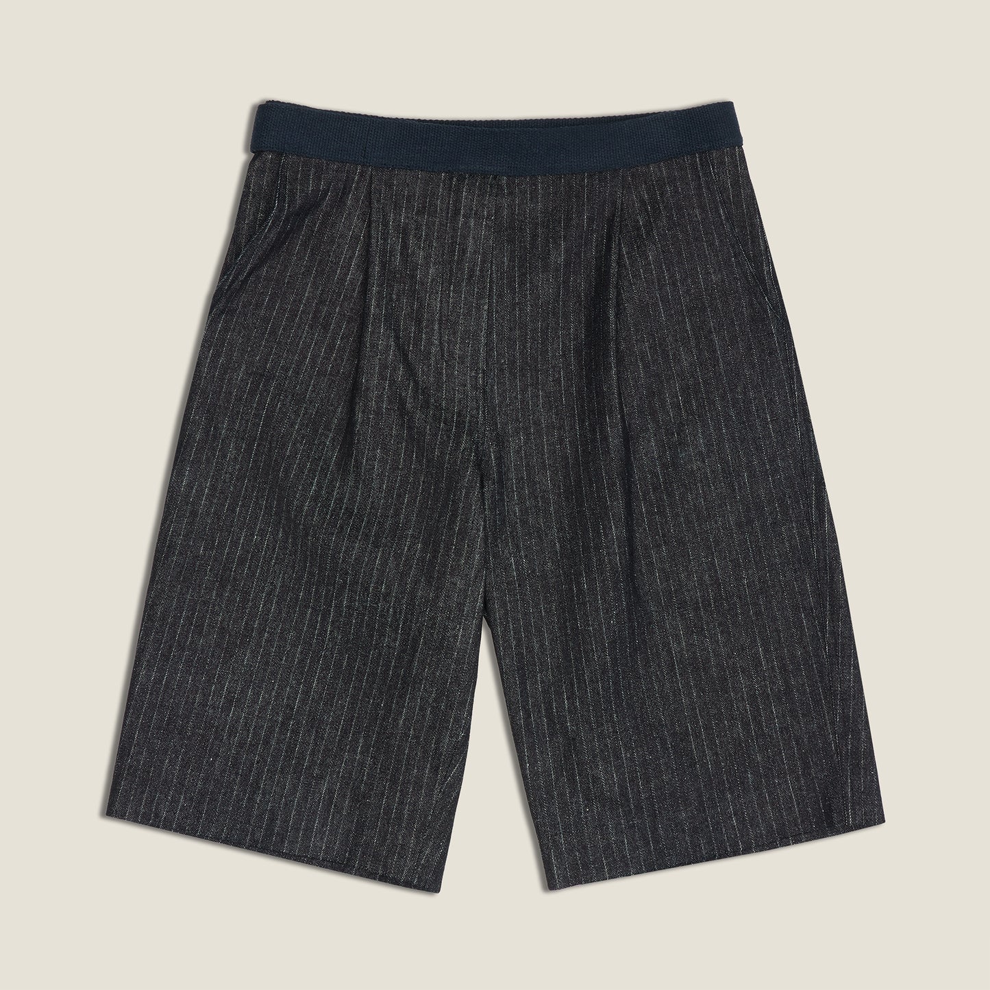 Denim Hemp Velcro Short