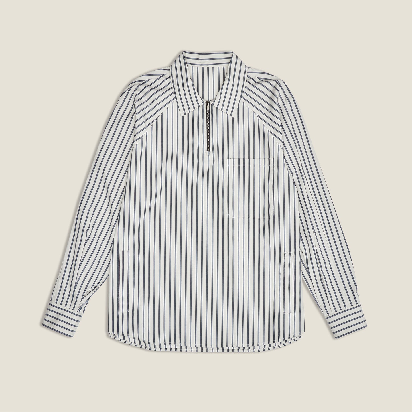 Stripe Quarter Zip